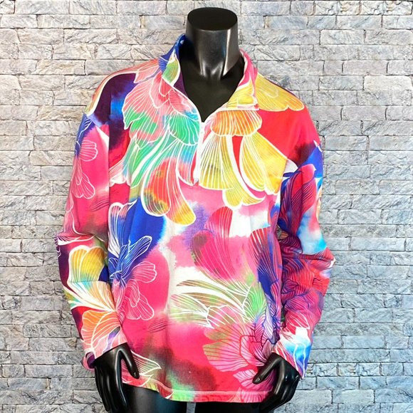 Alfred Dunner Tops - Alfred Dunner Colorful Blouse